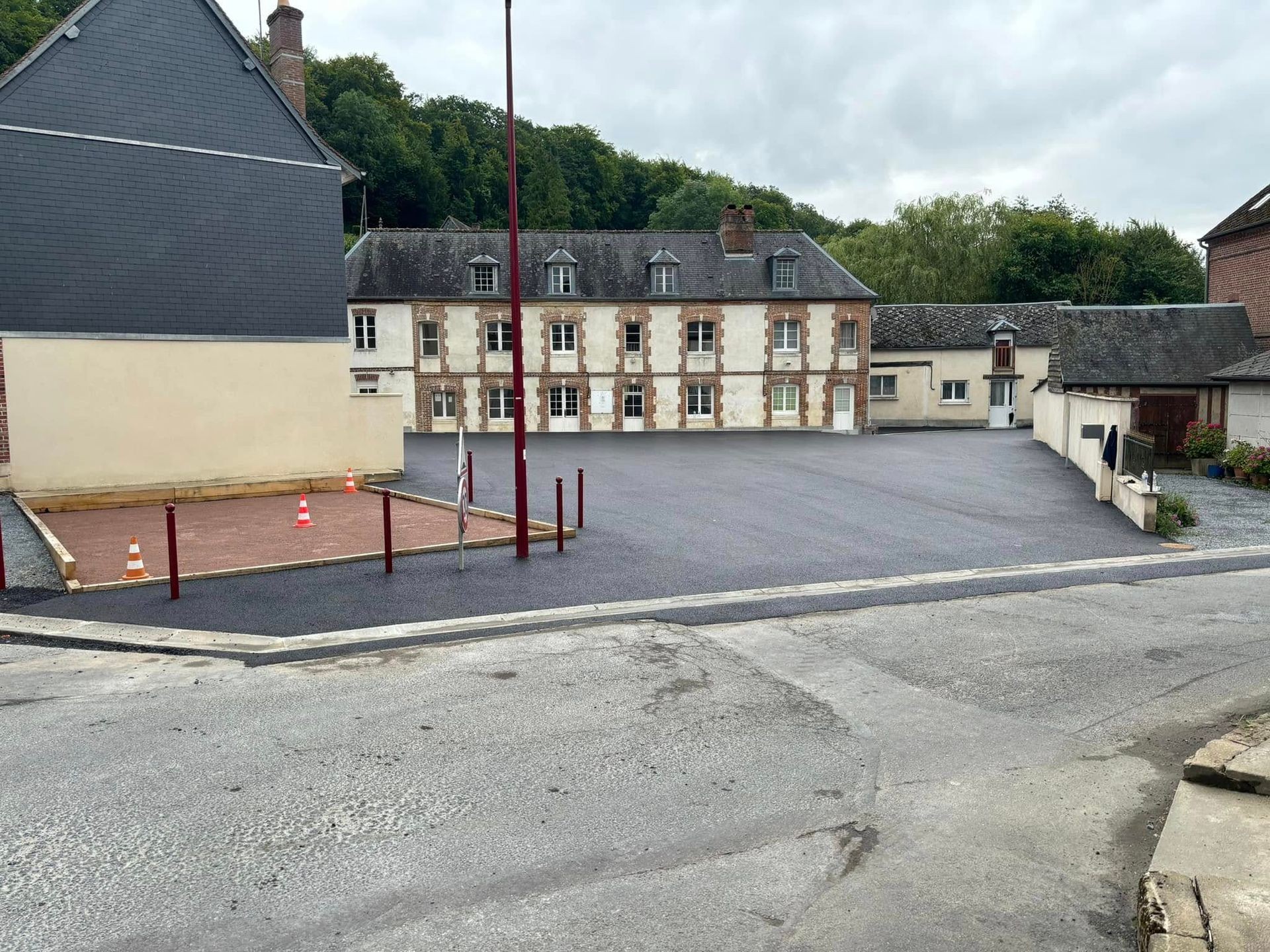 Chantier mairie de Courtonne les deux églises